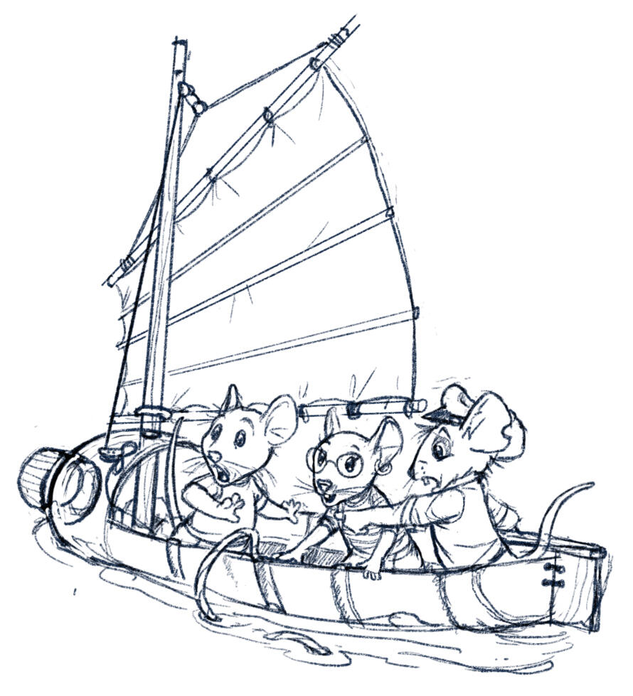 Concept sketch | unpublished © Prescott Hill Concept sketch | unpublished © Prescott Hill